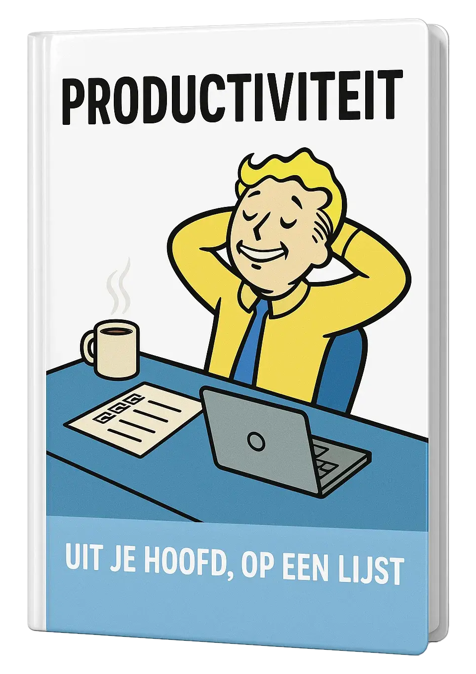 E-book uit je hoofd op een lijst