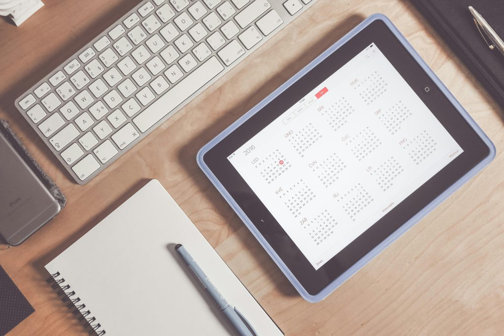 Weekplanning maken sfeerafbeelding