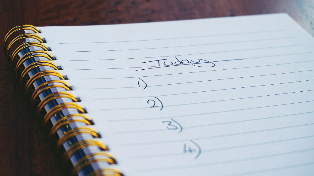 Stress verlagen prioriteitenlijst